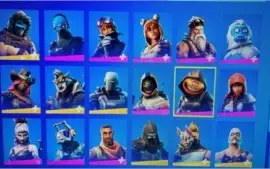 Conta rara, passe season 4-9, SALVE O MUNDO + 1700 v-bucks