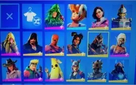 Conta rara, passe season 4-9, SALVE O MUNDO + 1700 v-bucks