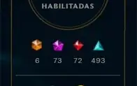 CONTA LOL MUITA SKIN