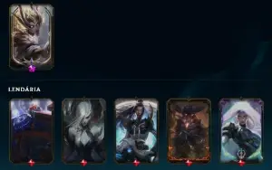 Conta League of Legends Full Acesso - 128 Champs e 160 Skins