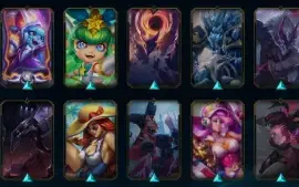 Conta League of Legends Full Acesso - 128 Champs e 160 Skins