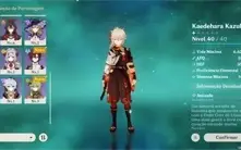 Conta genshin Kaedehara Kazuha+Childe ar 30