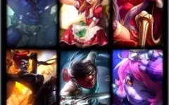 CONTA NV 30 LOL 32 CHAMPS 6 SKINS BR