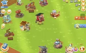 Conta Hay Day Lvl 71