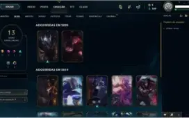Vendo conta Prata IV 34 champs, 13 skins e M5 Shaco
