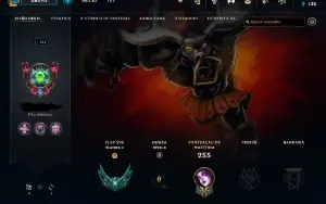 vendo conta lol 28 skins PLATINA 2