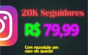 1K Seguidores Instagram por R$ 5,99! Entrega Rápida e Segura