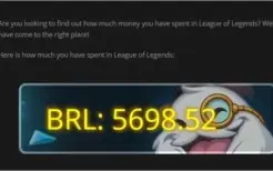 Conta lol + 370 skins + Platina IV