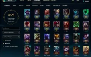 Conta lol + 370 skins + Platina IV