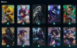 Conta LoL Nível 115 – 48 Skins Ultimate + Mítica + Lendária