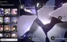 Lvl70 Fuxuan e1, Seele e1, Kafka e1, Dan Dragão e1, Jingliu,