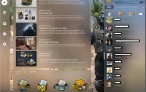 Conta CSGO AK cruzada com itens Raros