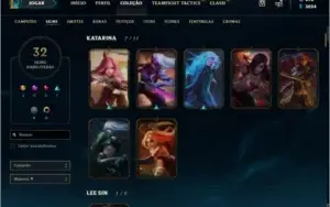 Conta de Lol Prata 2  Level 130+
