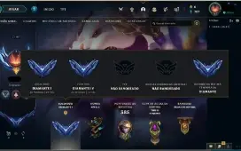 Conta lol Conta Lol D1 - Diversas skins