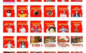 Pack Canva Restaurante Vol 3 - 100 Artes Editáveis