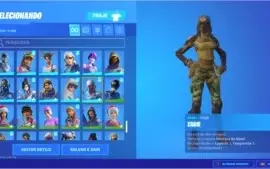 Conta de Fortnite + de 250 skins ( wonder, minty). PC apenas