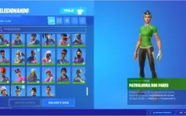 Conta de Fortnite + de 250 skins ( wonder, minty). PC apenas