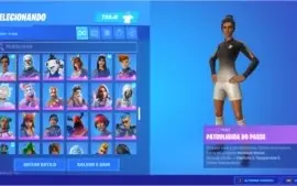 Conta de Fortnite + de 250 skins ( wonder, minty). PC apenas