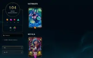 Conta League of Legends Full Acesso - 104 champs e 104 skins