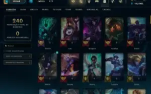 Conta League of Legends Full Acesso - 104 champs e 104 skins