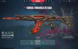 CONTA VÁRIAS SKINS PHANTOM/VANDAL PEAK ASC 1 (ATUAL PLAT 3)