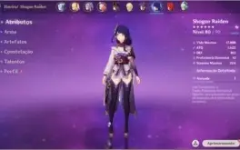 Conta ARK 57 / Account ARK 57 Genshin impact