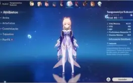 Conta ARK 57 / Account ARK 57 Genshin impact