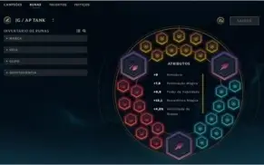 Conta LoL gold 2 , 124 skins épicas, 6 pag de runa completas