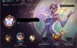 Conta LoL gold 2 , 124 skins épicas, 6 pag de runa completas