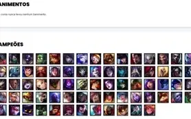Conta platina 4 com 72 Champs e 60 Skins + 4 Vitoriosas