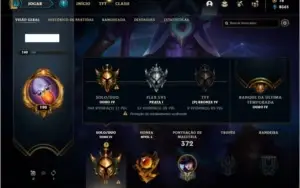 Conta ouro 4 com TODOS os champs e 307 skins + Kayle Juiza