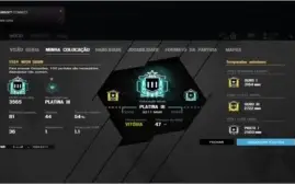 Conta Rainbow Six Platina 3 KD 1.1 com todos os operadores