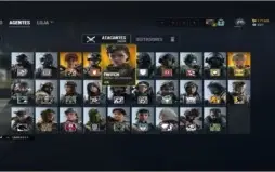 Conta Rainbow Six Platina 3 KD 1.1 com todos os operadores