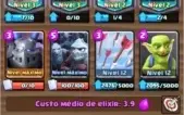 CONTA CLASH ROYALE 11 E CLASH OF CLANS CV 9
