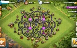 CONTA CLASH ROYALE 11 E CLASH OF CLANS CV 9