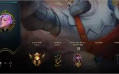 🔥 CONTA ACC LEAGUE OF LEGENDS GOLD I C/ 57% WR 🔥