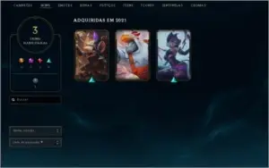 🔥 CONTA ACC LEAGUE OF LEGENDS GOLD I C/ 57% WR 🔥