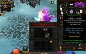 SUM MEGAMU 200RR LVL 900+ C/ITENS QUEST