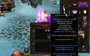 SUM MEGAMU 200RR LVL 900+ C/ITENS QUEST