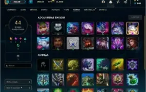 Conta platina 4 Sem email confirmado com 2 skins e 26 champs