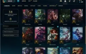 Conta platina 4 Sem email confirmado com 2 skins e 26 champs