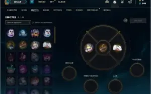 Conta platina 4 Sem email confirmado com 2 skins e 26 champs