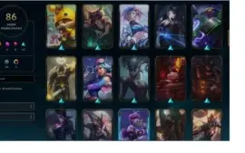 CONTA LOL - 80CHAMPS - 87 SKINS - PRATA 2