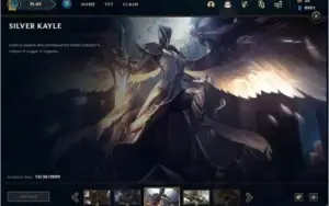 SKIN KAYLE PRATEADA E CORKI OVNI - LEAGUE OF LEGENDS
