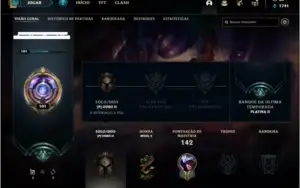 Conta ouro 2 com 24 skins e 66 champs
