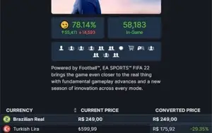 ACC STEAM TURQUIA ( COM SALDO PARA COMPRAR JOGOS )