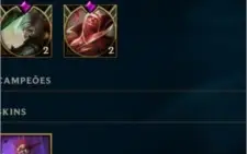 CONTA LEAGUE OF LEGENDS DIAMANTE 3
