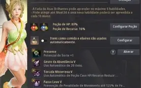 Conta black desert Guardian 645gs, 1.8k de peso