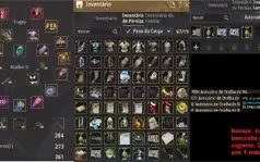 Conta black desert Guardian 645gs, 1.8k de peso
