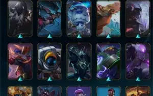 Conta Todos os Campeões - 195 skins